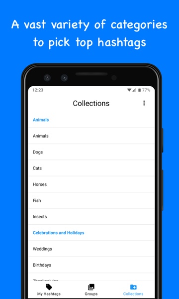 Hashtagger - AI Powered Hashtag generator - Preview 1