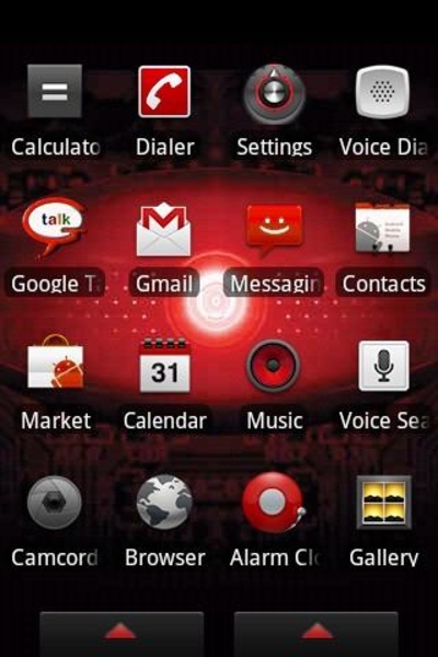 Black Droid Dxtop Theme - Preview 2
