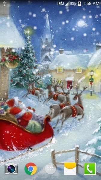 Cartoon Christmas Live Wallpaper - Preview 19