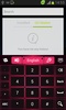 Pink Black Keyboard Theme screenshot 1