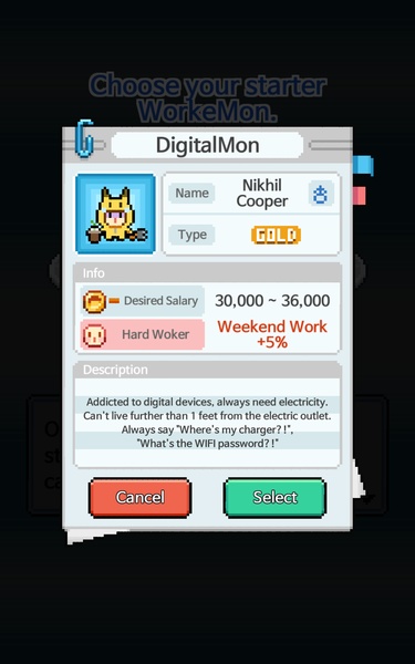 WorkeMon - Preview 3