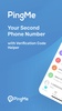 PingMe Second Phone Number App screenshot 6