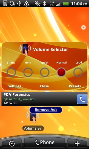 Volume Selector - Preview 4