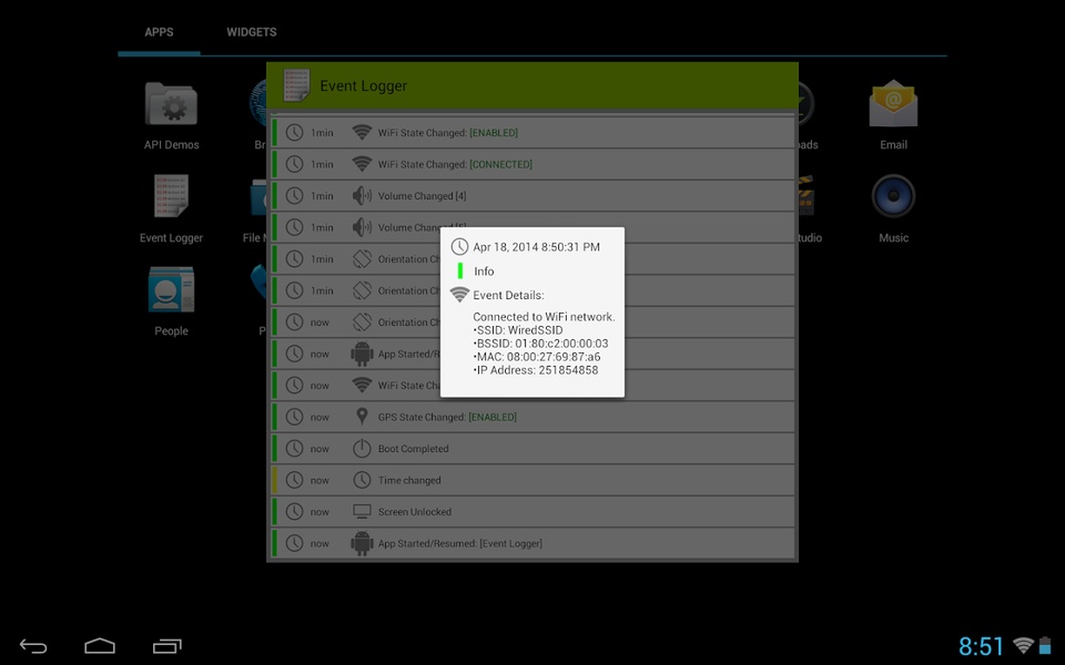 Event Logger - Preview 6