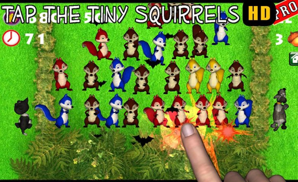 Tap The Tiny Squirrels HD Pro - Preview 13