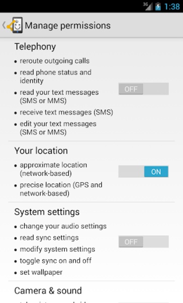 Automate settings permissions - Preview 1