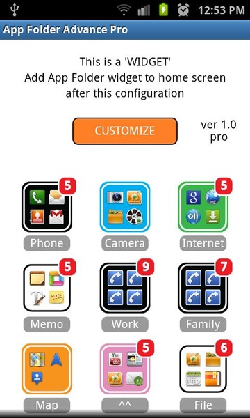 App Folder Advance - Preview 1