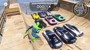 Superhero Car Mega Ramp Jump V screenshot 3