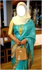 Women Hijab Saree Photo Suits screenshot 10