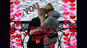 Valentine's day photo stickers screenshot 1