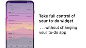 Clear: Widget for Todoist and To Do screenshot 10