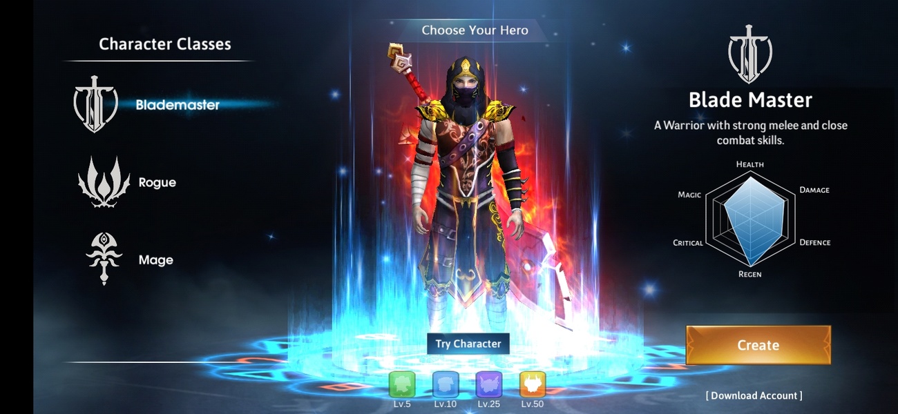 Dawnblade - Preview 1