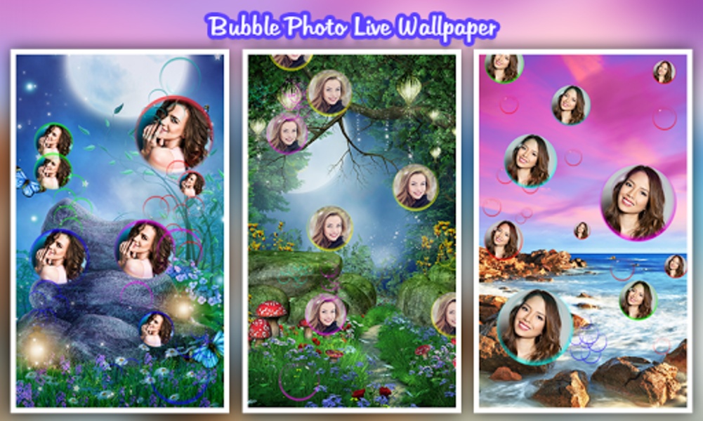 Bubble Photo LiveWallpaper - Preview 7