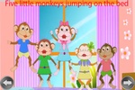 Kids Rhyme Five Little Monkey screenshot 4