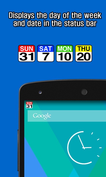 Date Statusbar - Preview 3