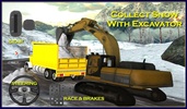 Snow Rescue op : Excavator 3D screenshot 4
