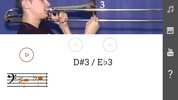 2D Trombone Notes Slide Positions - How To Play screenshot 6