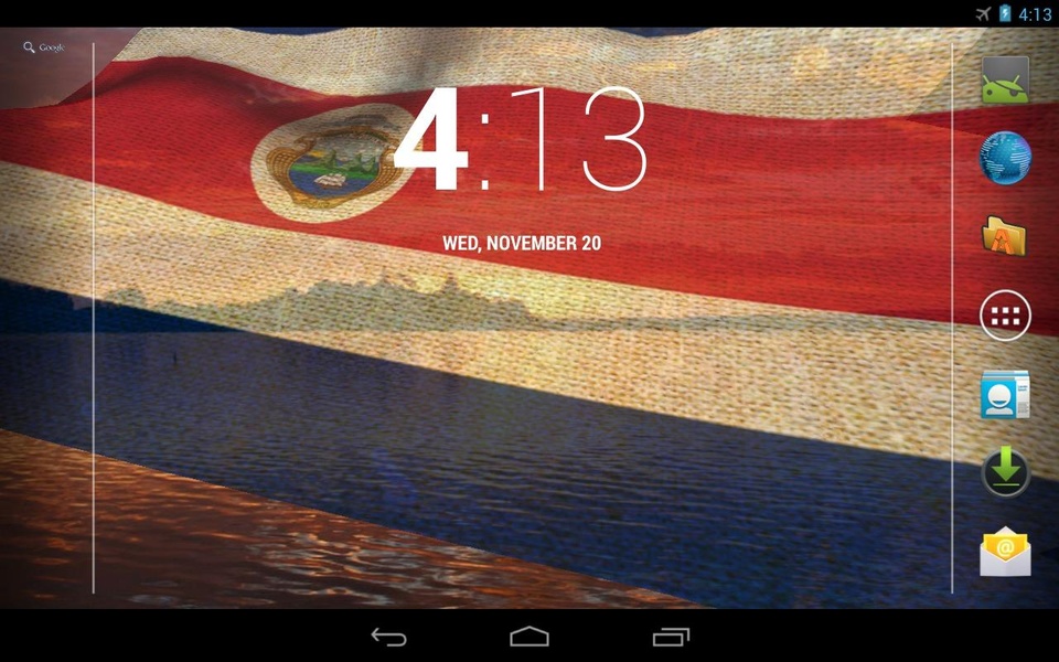 3D Costa Rica Flag LWP - Preview 9