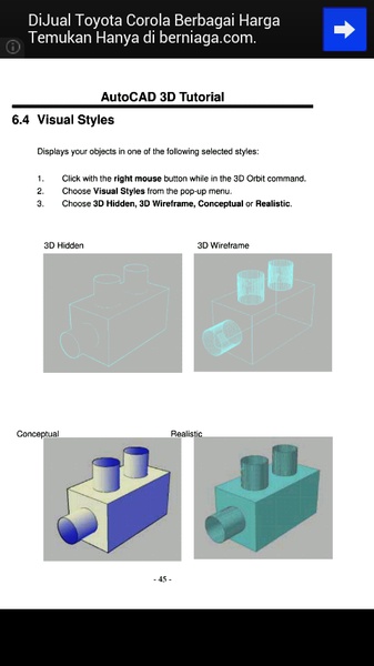 Autocad 2007 3D Tutorial - Preview 8