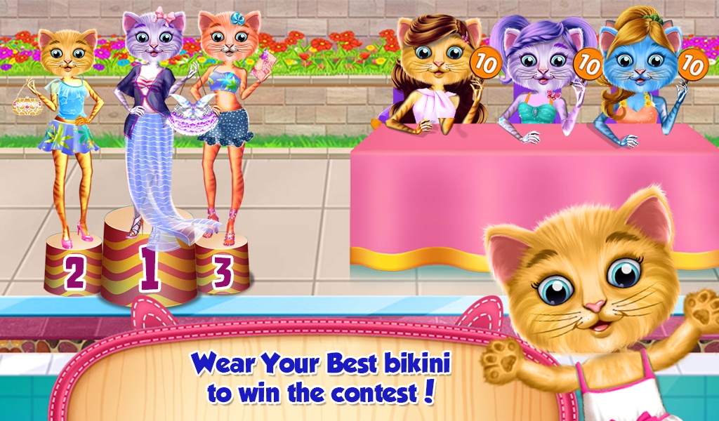 Baby Kitty Swimming Pool Party - Preview 15