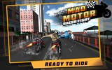 Mad moto racer fight screenshot 4