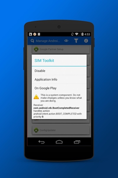 Manage Android Autostart - Preview 4