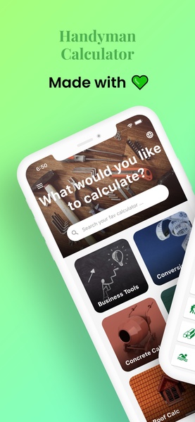 Handyman Calculator - Preview 2