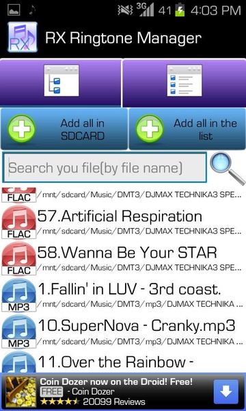 Eris Ringtone Manager - Preview 5