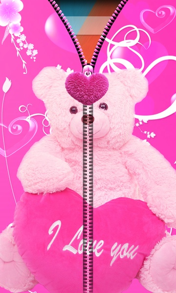 PinkTeddyZipperUnLock - Preview 4