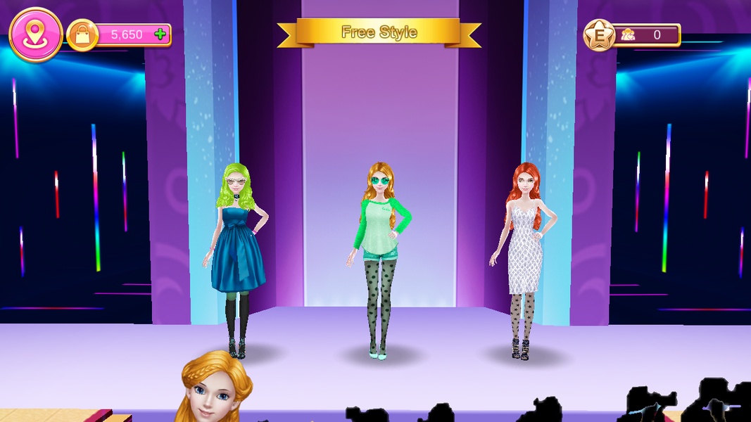 Rich girl online mall game