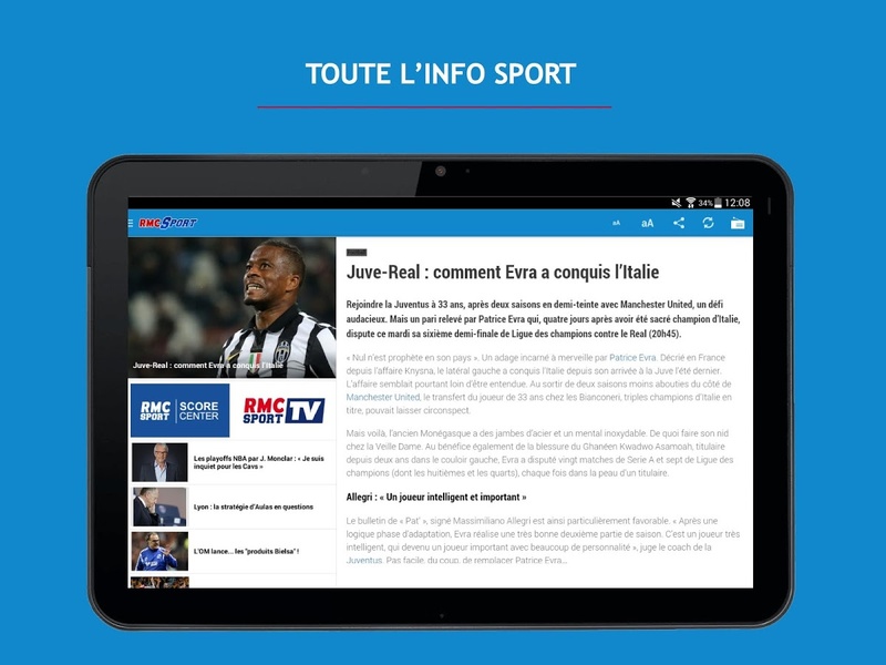 RMC Sport News, foot & ufc APK (Android App) - Baixar Grátis