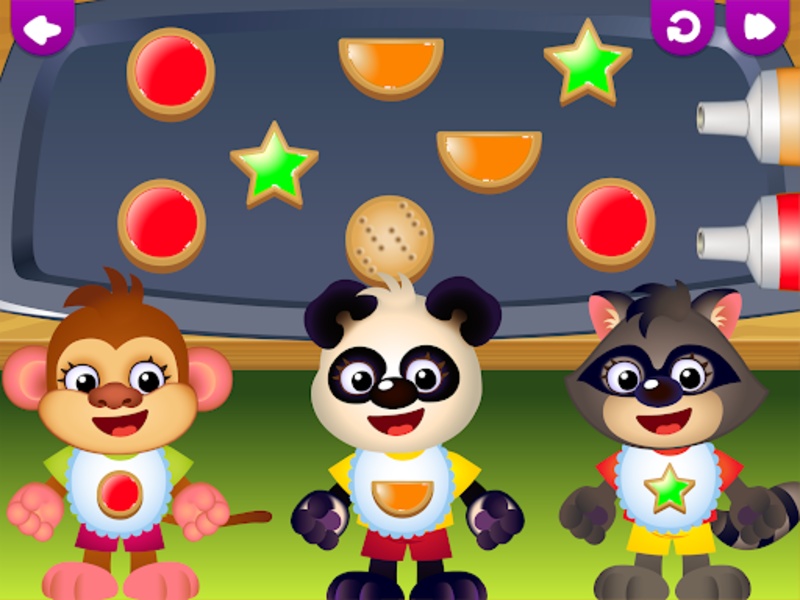 Juegos educativos para niños de 3 años! Funny Food - Descargar APK para  Android