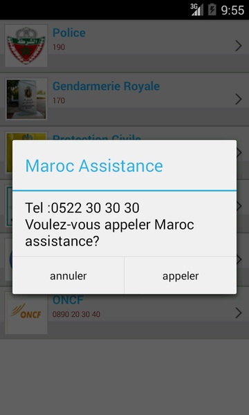 contacts automobiliste - Preview 1