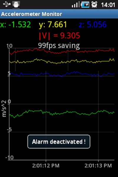 Accelerometer Monitor - Preview 3