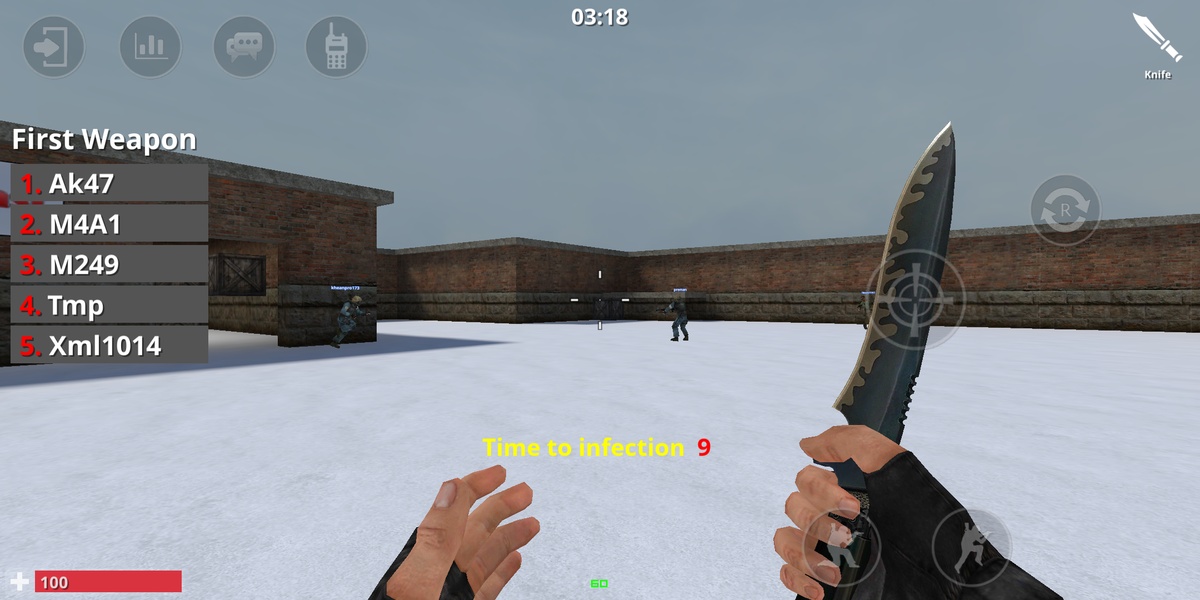 CS:GO Mobile V1.6 [ Zombie Mod ] Android 300 MB