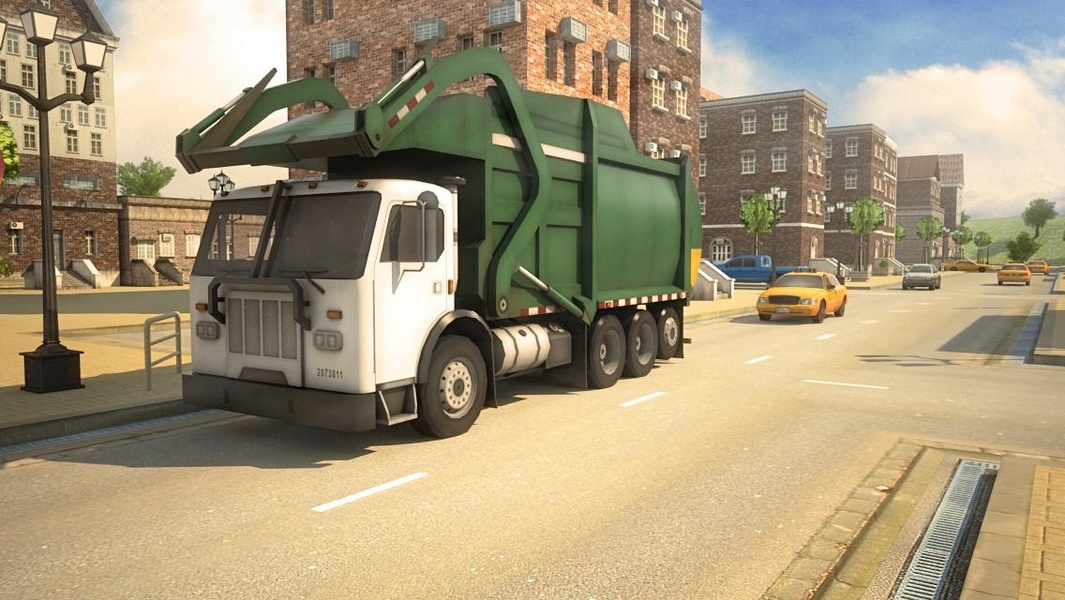 3D Garbage Truck Parking - Preview 6