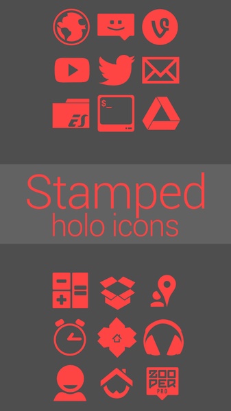 Stamped Holo Red - Preview 4
