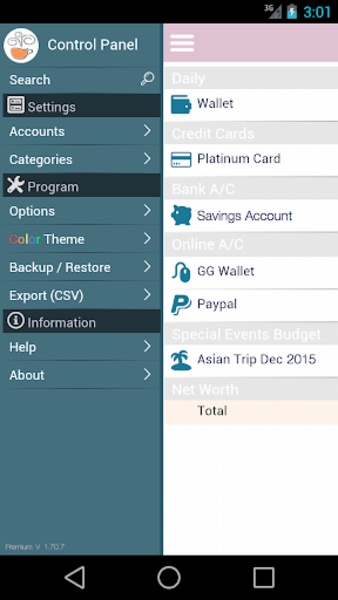 Evo Wallet - Preview 5
