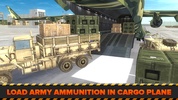 Army Cargo Plane Airport 3D screenshot 11
