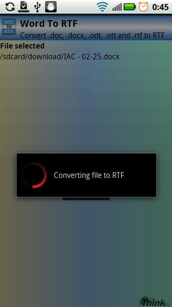 Convert Word To RTF - Preview 3