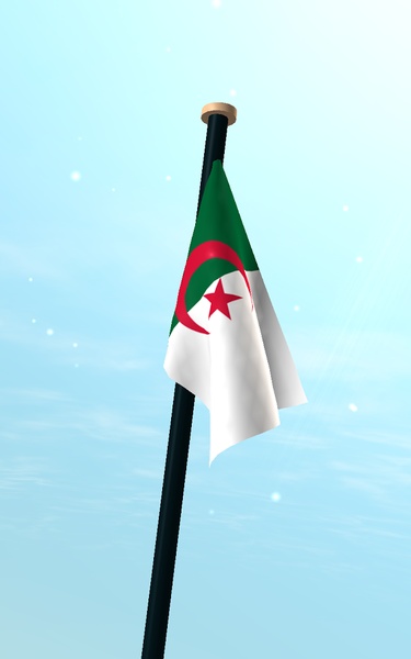 Algeria Flag 3D Free - Preview 3