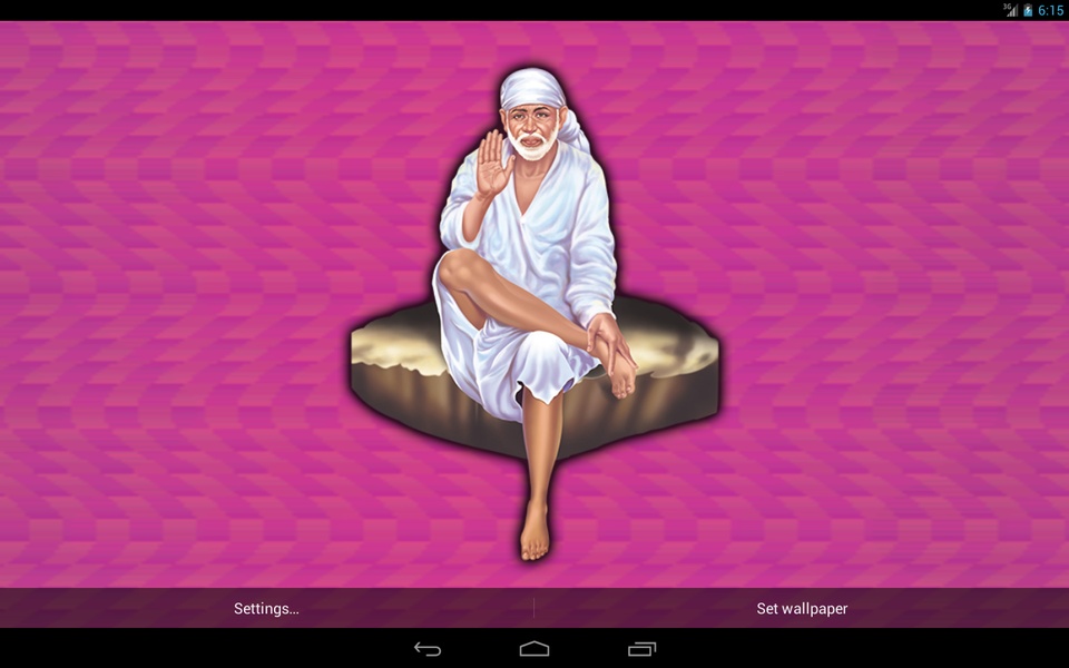 Sai Baba Ji Live Wallpaper - Preview 2