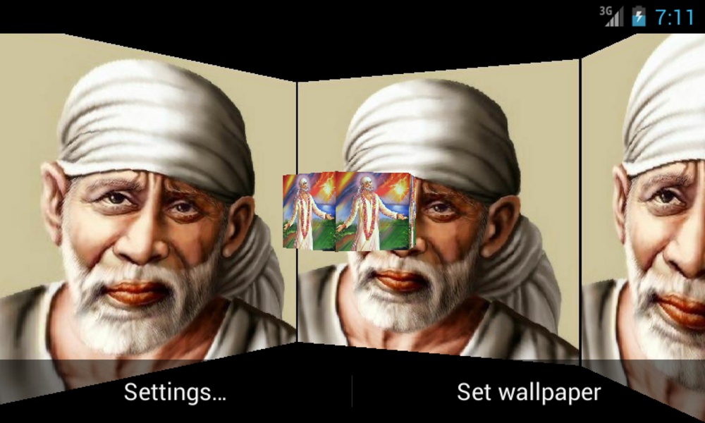 Shirdi Sai Baba 3D Live Wallpaper - Preview 6