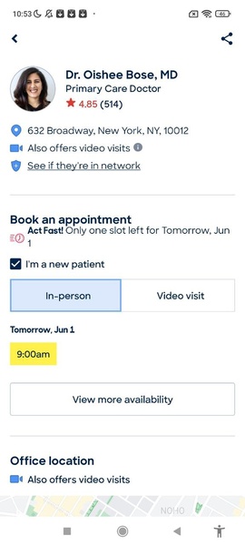 ZocDoc - Preview 5