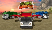 City Garbage Flying Truck 3D screenshot 1