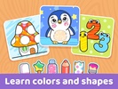 Coloring game for toddlers 1+ screenshot 2