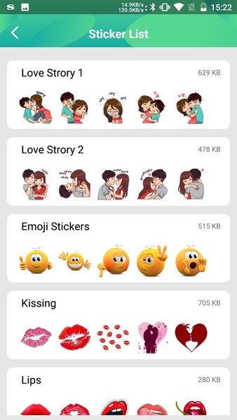 Love Sticker for WhatsApp - Emoji & Gif - Preview 3