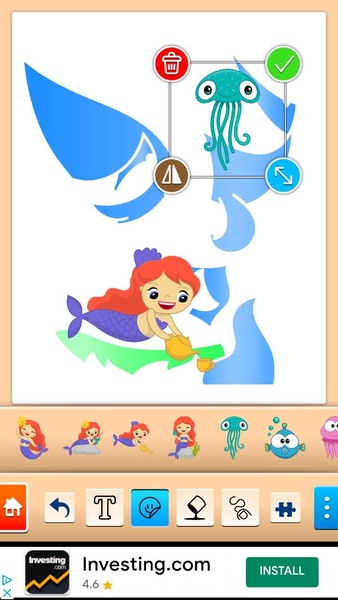 Coloring Mermaids - Preview 9