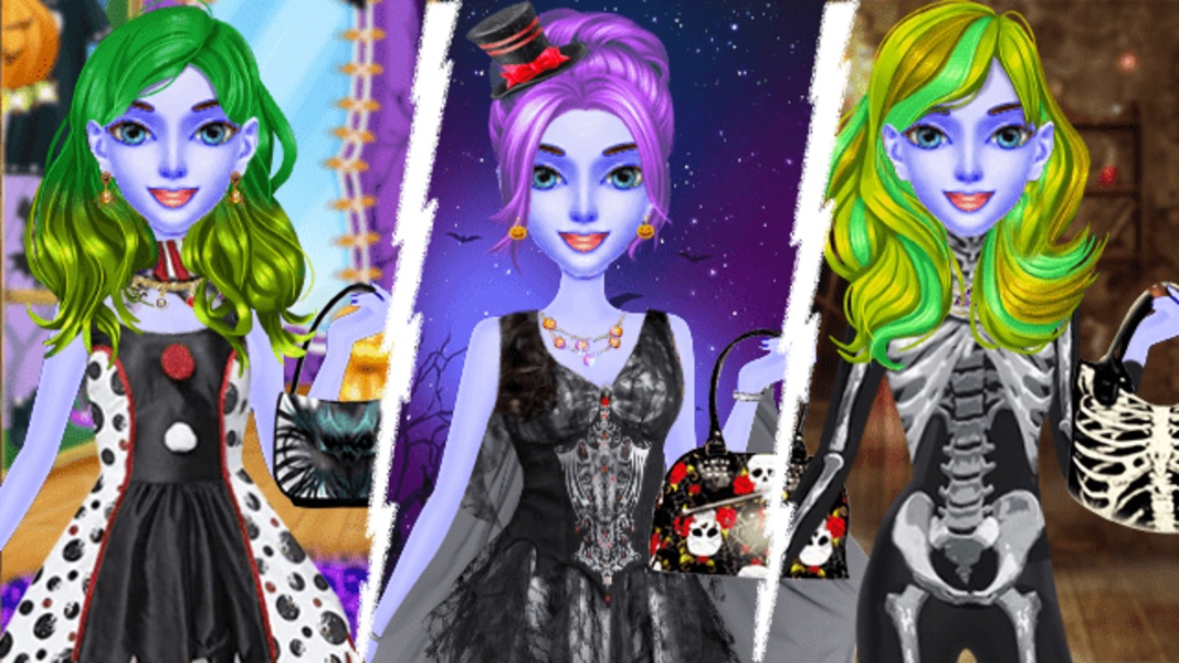 Halloween Makeup Salon Game - Preview 5