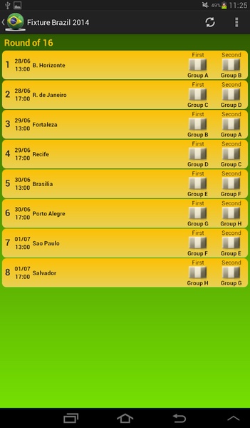 Fixture Brazil 2014 - Preview 2